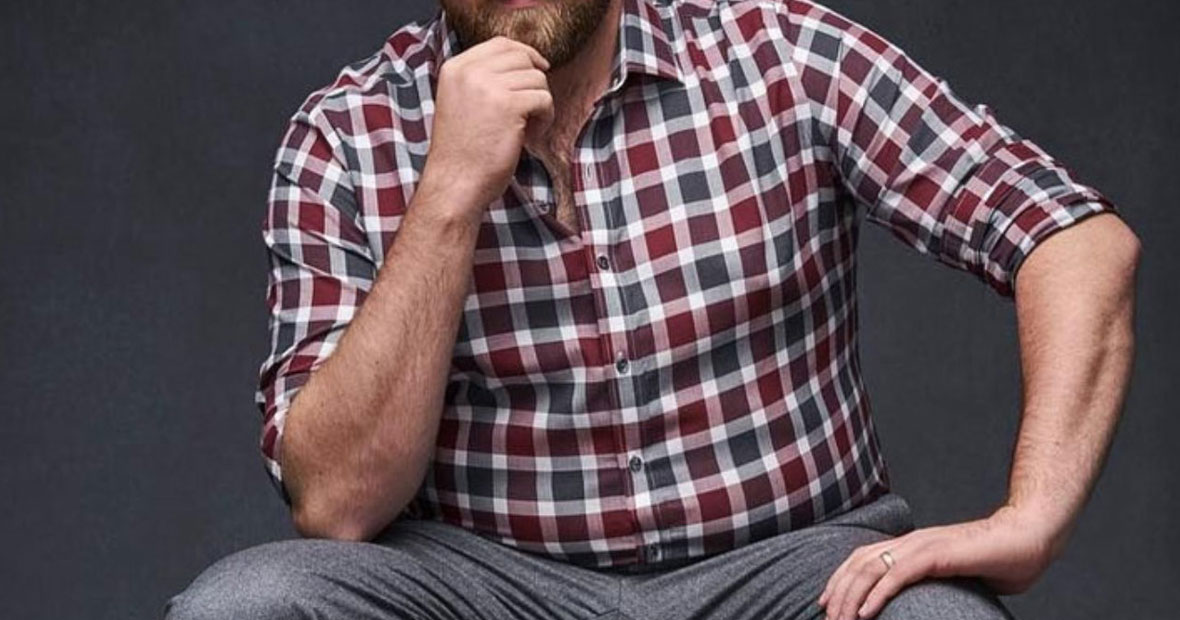 La mode pour hommes forts